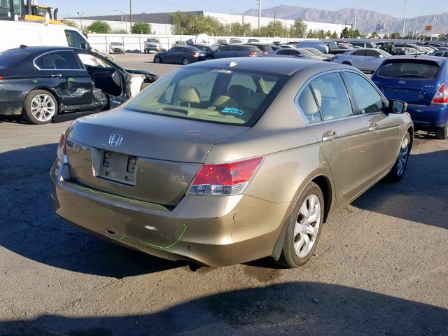 1HGCP26819A020137 - 2009 HONDA ACCORD EXL GOLD photo 4