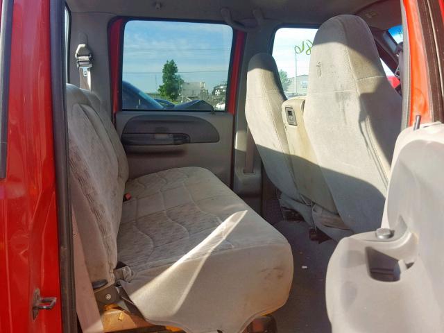 1FTWW32F9YED19973 - 2000 FORD F350 SUPER RED photo 6