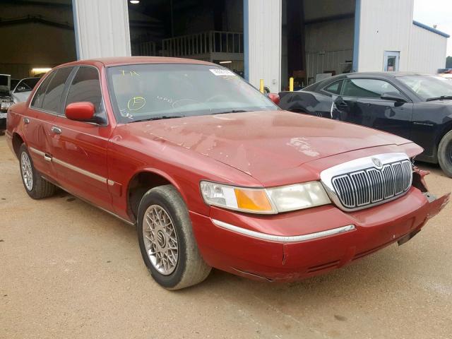 2MEFM74W2YX600200 - 2000 MERCURY GRAND MARQ RED photo 1