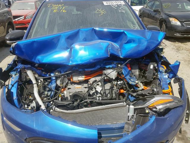 1G1FZ6S03K4121125 - 2019 CHEVROLET BOLT EV PR BLUE photo 7