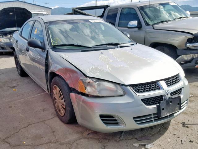 1B3EL36X14N278659 - 2004 DODGE STRATUS SE GREEN photo 1