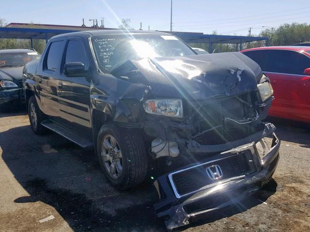 2HJYK16357H504985 - 2007 HONDA RIDGELINE BLACK photo 1