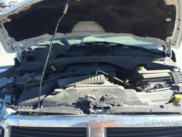 1D4HB48276F165451 - 2006 DODGE DURANGO SL WHITE photo 7