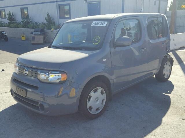 JN8AZ2KR3ET352601 - 2014 NISSAN CUBE S GRAY photo 2