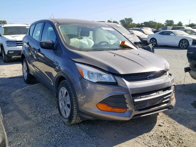 1FMCU0F70DUD39602 - 2013 FORD ESCAPE S GRAY photo 1