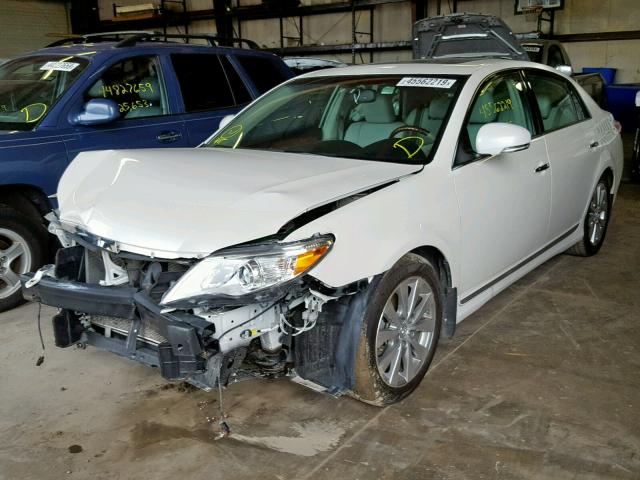 4T1BK3DB1BU399444 - 2011 TOYOTA AVALON BAS WHITE photo 2