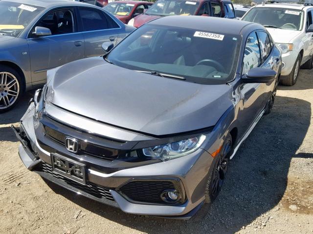 SHHFK7G43JU232776 - 2018 HONDA CIVIC SPOR GRAY photo 2