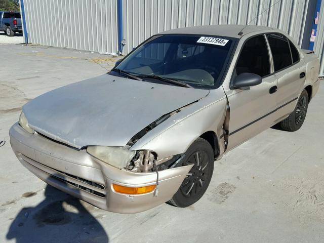 1Y1SK5268SZ059678 - 1995 GEO PRIZM BASE თაფლისფერი ფოტო 2