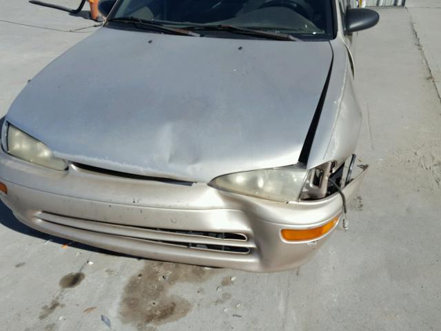 1Y1SK5268SZ059678 - 1995 GEO PRIZM BASE თაფლისფერი ფოტო 9