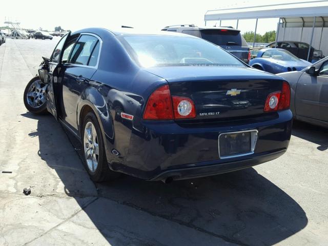 1G1ZC5EB3AF209391 - 2010 CHEVROLET MALIBU 1LT BLUE photo 3