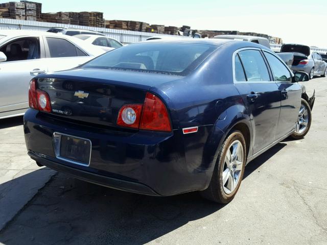 1G1ZC5EB3AF209391 - 2010 CHEVROLET MALIBU 1LT BLUE photo 4