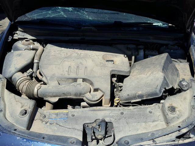 1G1ZC5EB3AF209391 - 2010 CHEVROLET MALIBU 1LT BLUE photo 7