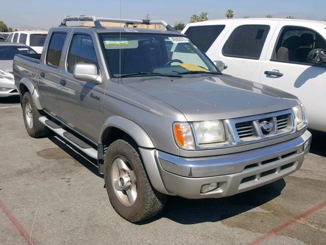 1N6ED27Y4YC412463 - 2000 NISSAN FRONTIER C BEIGE photo 1