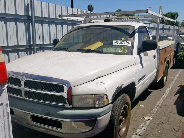 3B6KC26Z6WM283693 - 1998 DODGE RAM 2500 WHITE photo 2