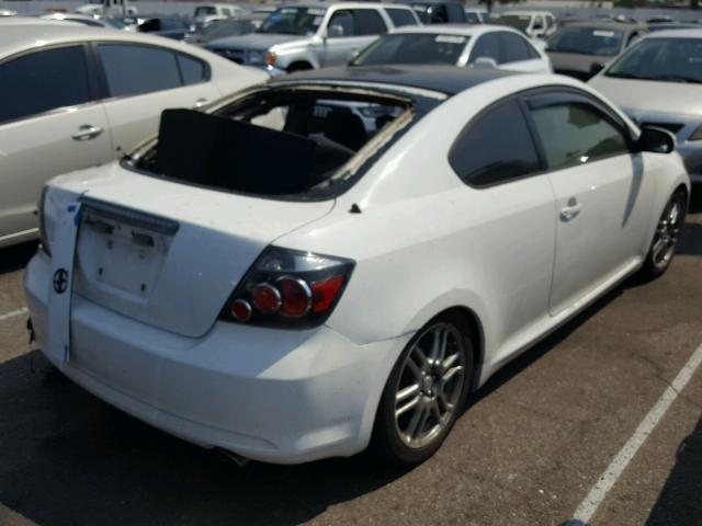 JTKDE167190282278 - 2009 TOYOTA SCION TC თეთრი ფოტო 4
