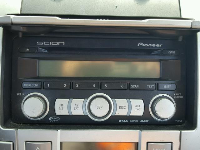 JTKDE167190282278 - 2009 TOYOTA SCION TC თეთრი ფოტო 9