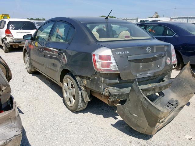 3N1AB61E59L682047 - 2009 NISSAN SENTRA 2.0 GRAY photo 3