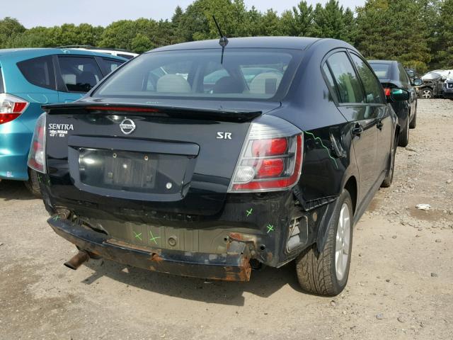 3N1AB6AP1AL715034 - 2010 NISSAN SENTRA 2.0 BLACK photo 4