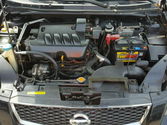 3N1AB6AP1AL715034 - 2010 NISSAN SENTRA 2.0 BLACK photo 7