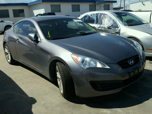 KMHHT6KDXCU072619 - 2012 HYUNDAI GENESIS CO GRAY photo 1