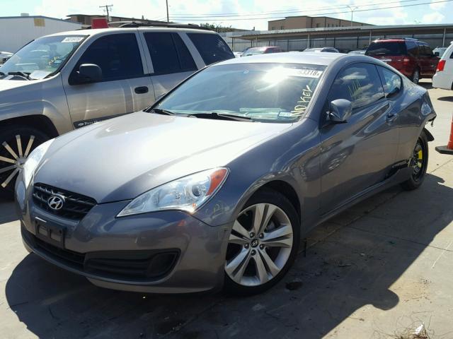 KMHHT6KDXCU072619 - 2012 HYUNDAI GENESIS CO GRAY photo 2