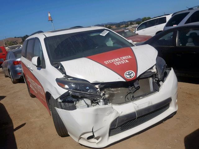 5TDXK3DC3FS656858 - 2015 TOYOTA SIENNA SPO WHITE photo 1