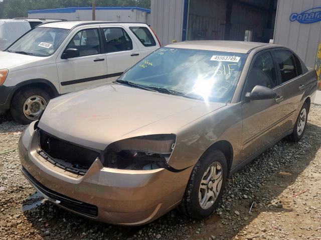 1G1ZS58FX7F119391 - 2007 CHEVROLET MALIBU LS GOLD photo 2