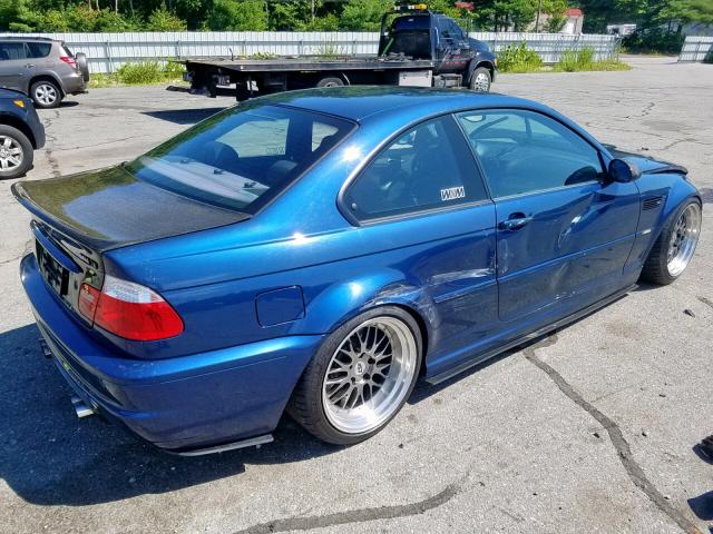 WBSBL93475PN62603 - 2005 BMW M3 BLUE photo 4