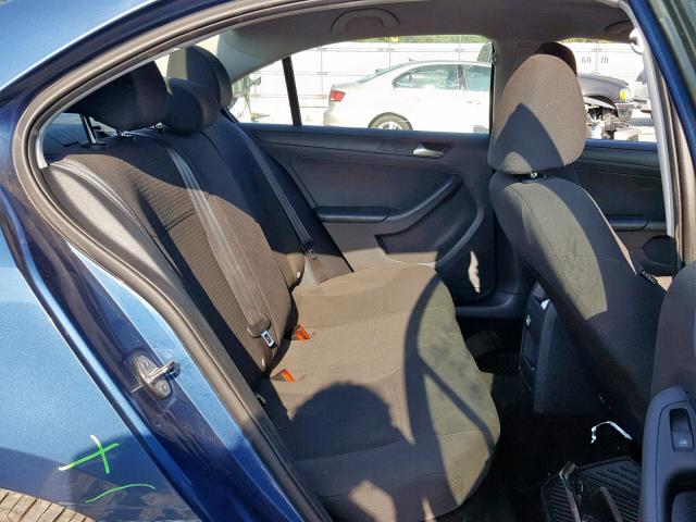3VW2K7AJ8FM283785 - 2015 VOLKSWAGEN JETTA BASE 蓝色 照片 6