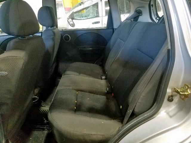 KL1TD66637B744004 - 2007 CHEVROLET AVEO BASE Күміс фото 6