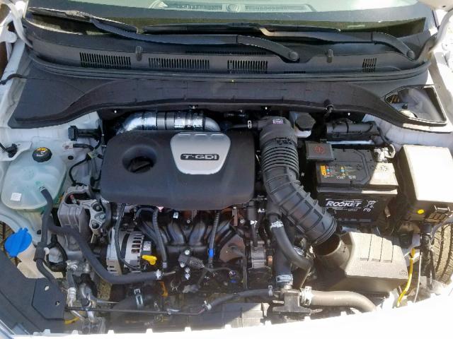 KM8K53A52KU221628 - 2019 HYUNDAI KONA ULTIM WHITE photo 7