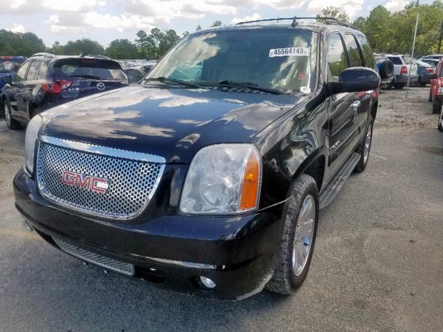 1GKFK13068J180536 - 2008 GMC YUKON BLACK photo 2