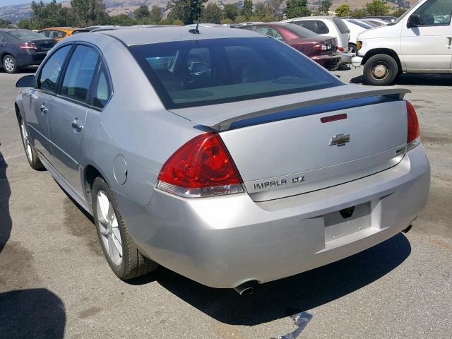 2G1WC5E32C1214796 - 2012 CHEVROLET IMPALA LTZ SILVER photo 3