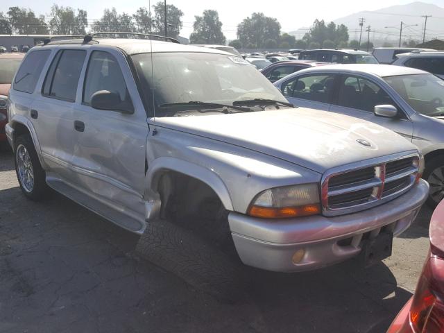 1B4HR48N12F106860 - 2002 DODGE DURANGO SL SILVER photo 1