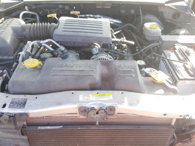 1B4HR48N12F106860 - 2002 DODGE DURANGO SL SILVER photo 7