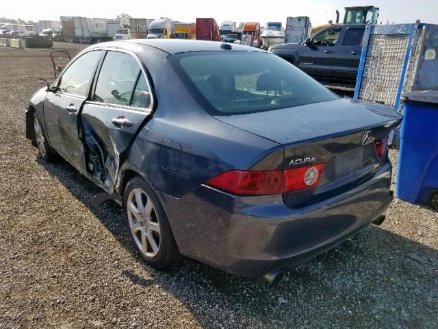 JH4CL96815C035544 - 2005 ACURA TSX BLACK photo 3