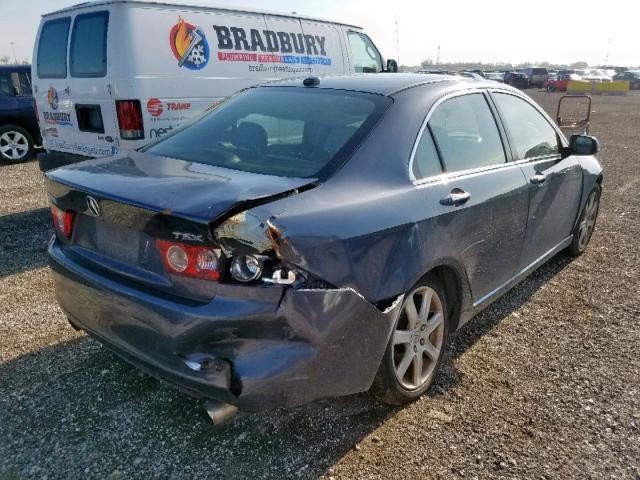 JH4CL96815C035544 - 2005 ACURA TSX BLACK photo 4