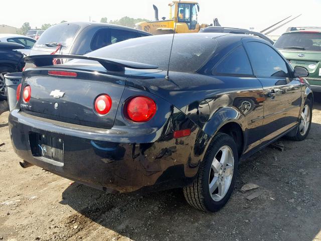 1G1AL15F167866457 - 2006 CHEVROLET COBALT LT BLACK photo 4