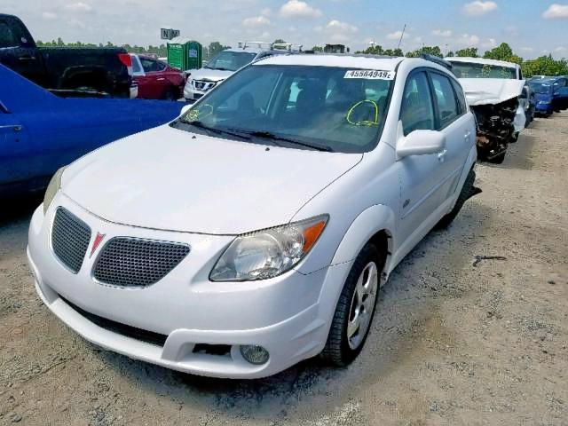 5Y2SL63815Z478709 - 2005 PONTIAC VIBE WHITE photo 2