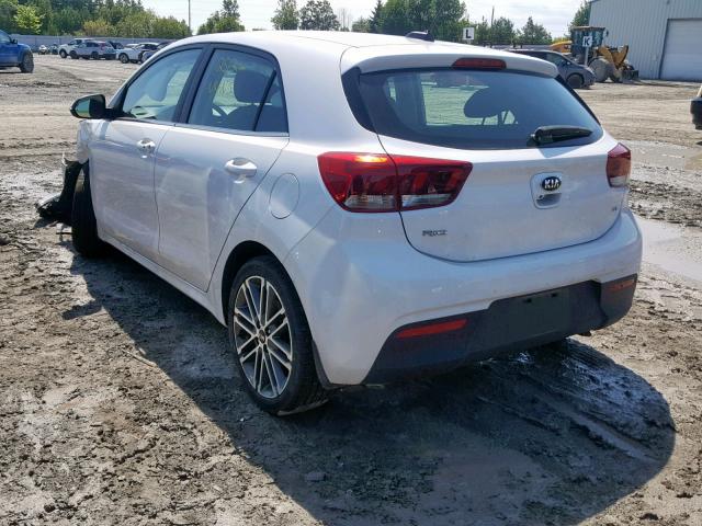 3KPA35AB0JE017138 - 2018 KIA RIO EX WHITE photo 3