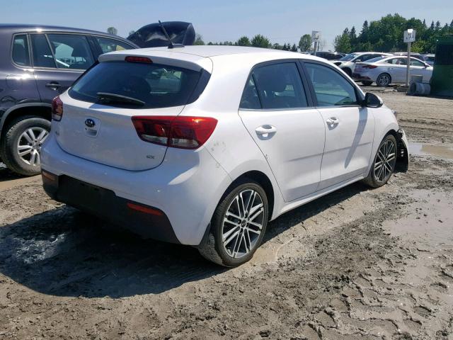 3KPA35AB0JE017138 - 2018 KIA RIO EX WHITE photo 4