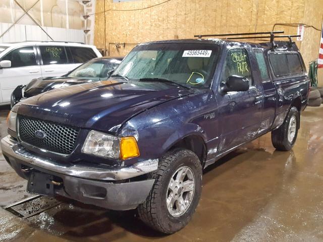 1FTZR15E53PB54531 - 2003 FORD RANGER SUP BLUE photo 2