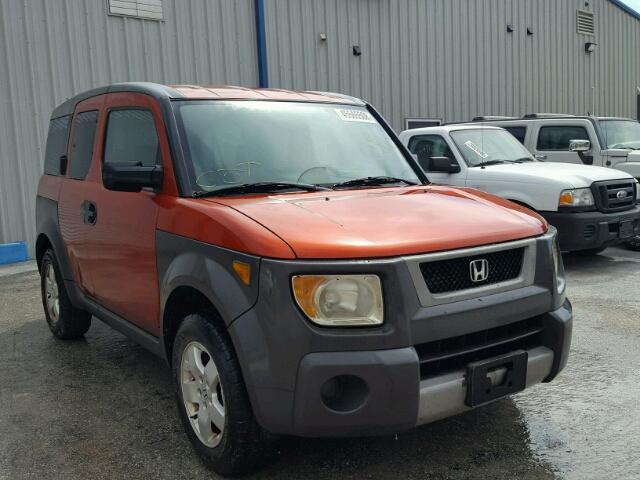 5J6YH27624L034831 - 2004 HONDA ELEMENT EX ORANGE photo 1