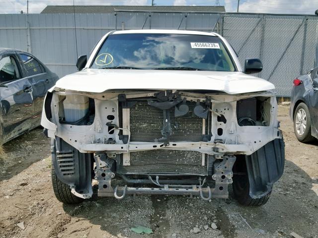 5TETX22N69Z651143 - 2009 TOYOTA TACOMA ACC WHITE photo 9