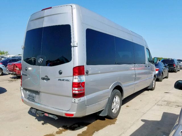 WDZPE8CC8D5763848 - 2013 MERCEDES-BENZ SPRINTER 2 SILVER photo 4