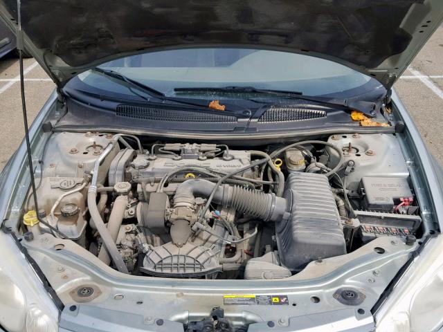 1C3EL46X46N100904 - 2006 CHRYSLER SEBRING BLUE photo 7