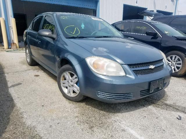 1G1AK52FX57641953 - 2005 CHEVROLET COBALT BLUE photo 1