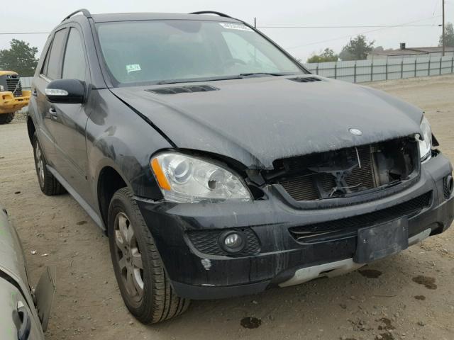 4JGBB86E67A292113 - 2007 MERCEDES-BENZ ML 350 BLACK photo 1