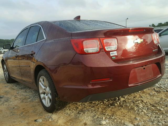 1G11C5SL2FF354844 - 2015 CHEVROLET MALIBU 1LT MAROON photo 3