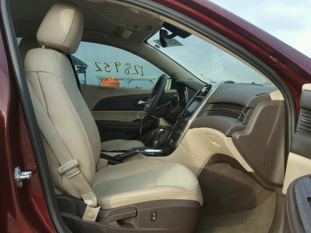 1G11C5SL2FF354844 - 2015 CHEVROLET MALIBU 1LT MAROON photo 5